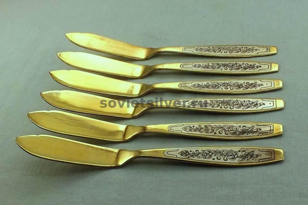 Набор ножей для рыбы фабрики «Северная Чернь»